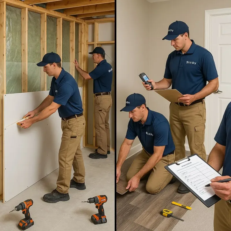 Repairs and Reconstruction process in Tazewell County, IL